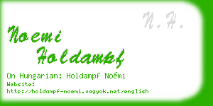 noemi holdampf business card